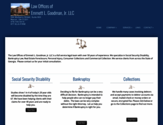 goodmanlaw.org screenshot