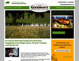 goodmansgeese.co.uk screenshot