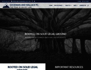 goodmanwallace.com screenshot