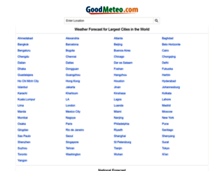 goodmeteo.com screenshot