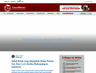 goodnewsfromindonesia.org screenshot