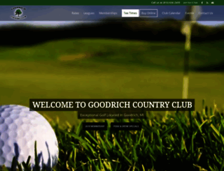 goodrichcountryclub.com screenshot