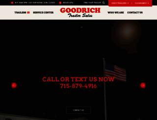 goodrichtrailers.com screenshot