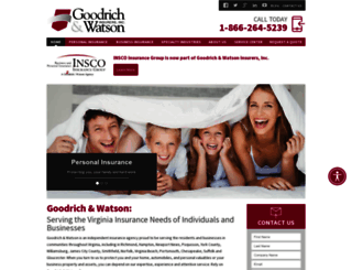 goodrichwatson.com screenshot