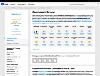 goodsearch.knoji.com screenshot