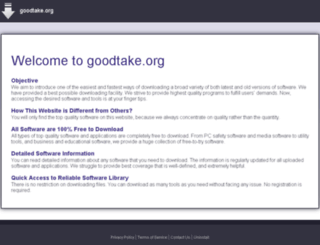 goodtake.org screenshot