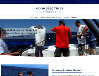 goodtimessportfishing.com screenshot