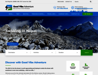 goodvibeadventure.com screenshot