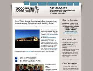 goodwaterah.com screenshot