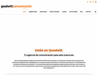 goodwill.es screenshot