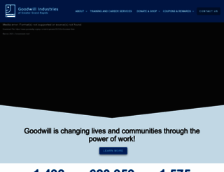 goodwillgr.org screenshot