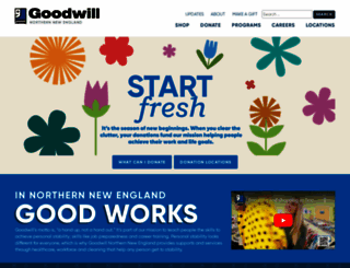 goodwillnne.org screenshot
