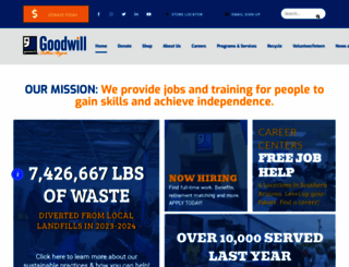 goodwillsouthernaz.org screenshot