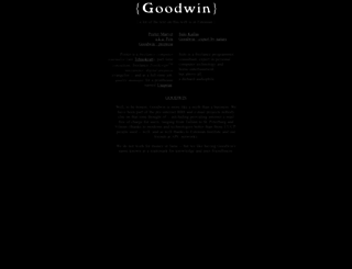 goodwin.ee screenshot