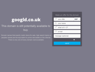 googld.co.uk screenshot