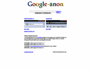 google-anon.com screenshot