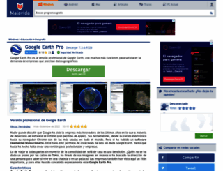 google-earth-pro.malavida.com screenshot