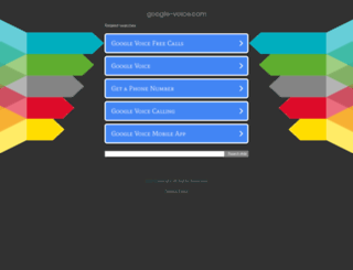 google-voice.com screenshot