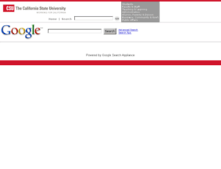 google.calstate.edu screenshot