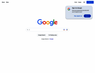google.fr screenshot