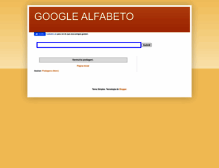 googlealfabeto.blogspot.com.br screenshot