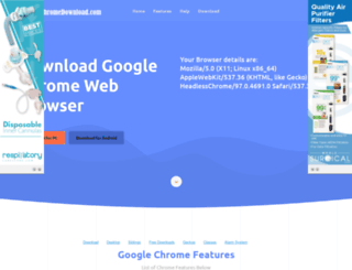 googlechromedownload.com screenshot