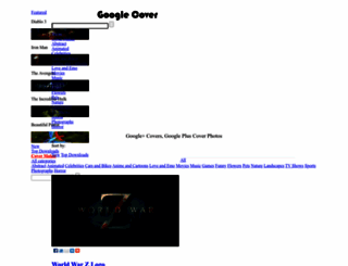 googlecover.com screenshot