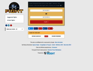 googlefight.com screenshot