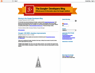 googleplusplatform.blogspot.ca screenshot