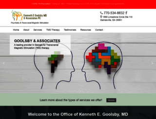 goolsbyassociates.com screenshot