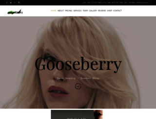 gooseberrysalon.com screenshot