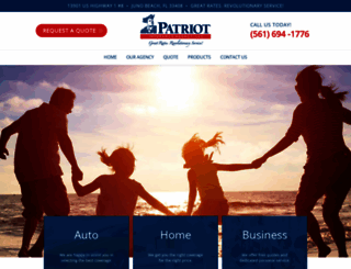 gopatriotinsurance.com screenshot