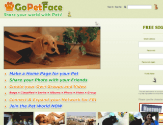 gopetface.com screenshot