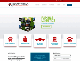 gopettrans.com screenshot