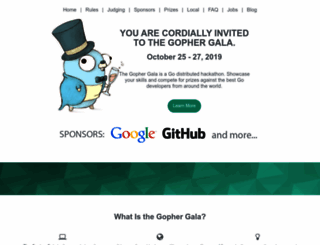 gophergala.com screenshot