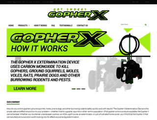 gopherx.com screenshot