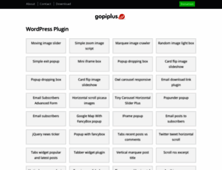 gopiplus.com screenshot