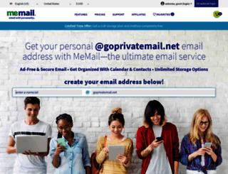 goprivatemail.net screenshot