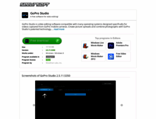 gopro-studio.secursoft.net screenshot