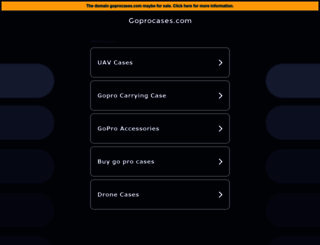 goprocases.com screenshot