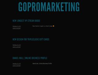 gopromarketing.wordpress.com screenshot