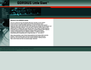 gordius.be screenshot