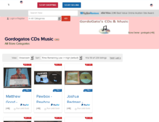 gordogatos-cds-music.ebid.net screenshot