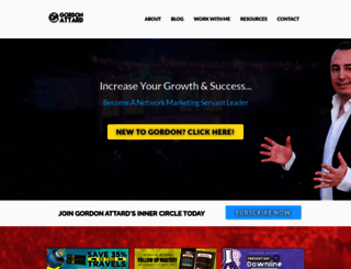 gordonattard.com screenshot