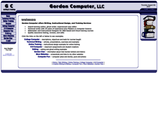 gordoncomputer.com screenshot