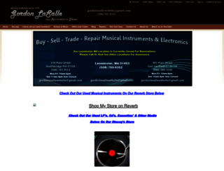 gordonlasalle.com screenshot