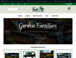 gordonrigg-gardencentres.co.uk screenshot
