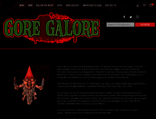 gore-galore.com screenshot