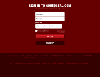 goredseal.com screenshot