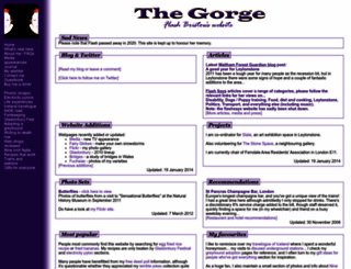 gorge.org screenshot